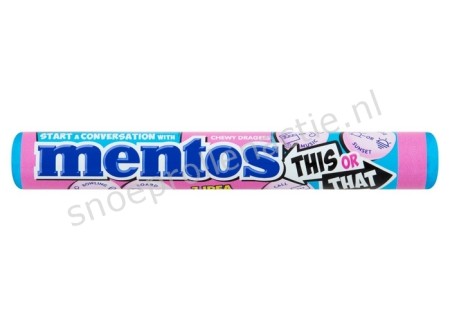 Mentos Bubblefresh 5pck (100 Rollen)