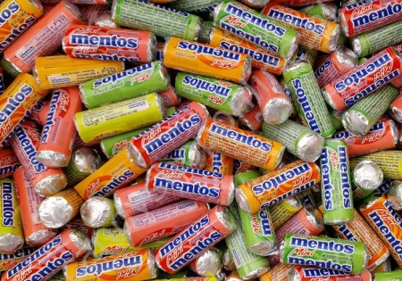 Mentos Mini Fruitmix (±258 Stuks)