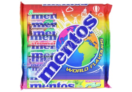 Mentos World Flavours 8pck.